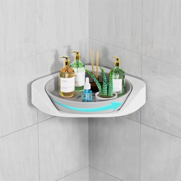 Lazy Susan Shower Caddy ‎ (3733) NEW - Picture 1 of 8